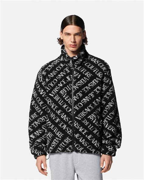 versace teddy jacket|Logomania Teddy Jacket .